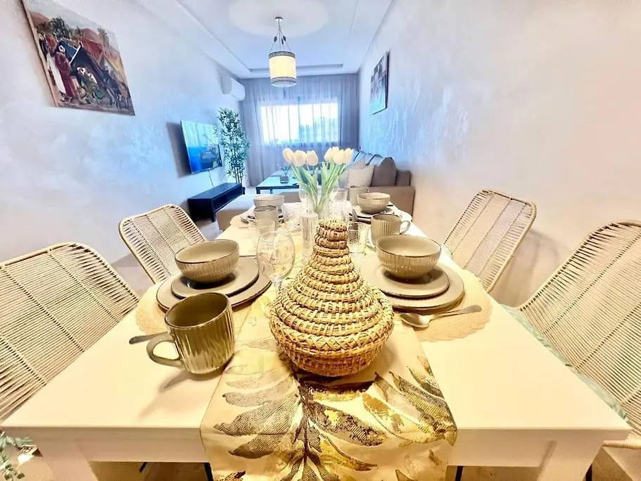 Cozy&Elegant Apartment/Pool/City Center/Gueliz Marrakesh 0*,