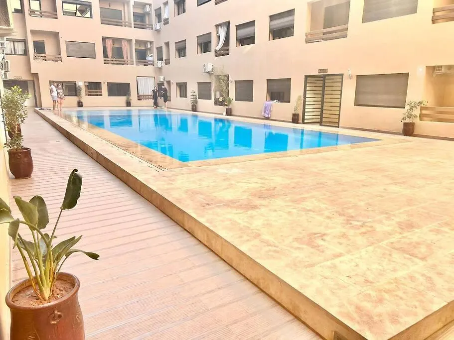 Cozy&Elegant Apartment/Pool/City Center/Gueliz Marrakesh Apartment