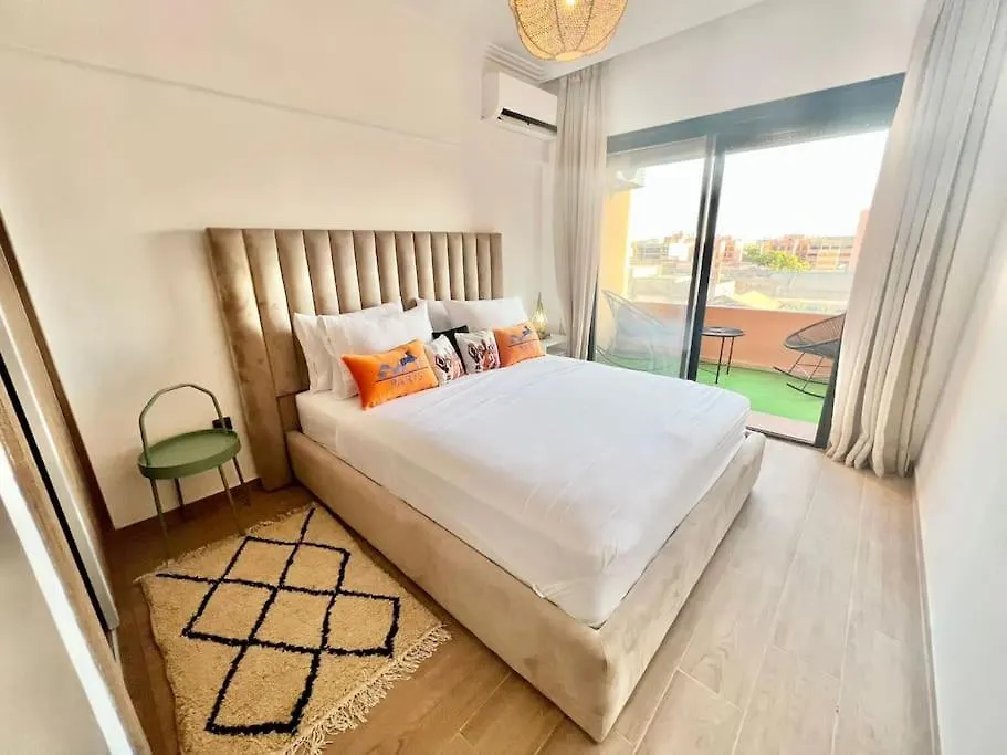 Cozy&Elegant Apartment/Pool/City Center/Gueliz Marrakesh Apartment